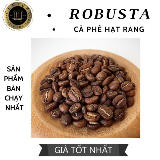 Cà phê Robusta Hạt Rang 500g