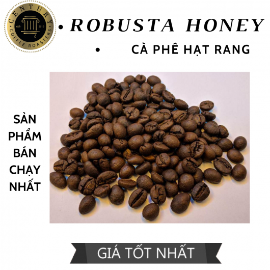 Robusta Honey Hạt Rang 500g